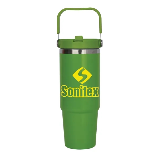 Nexo 30 oz. Recycled Double Wall Steel Travel Tumbler... from ASI 67866 Logomark/Valumark