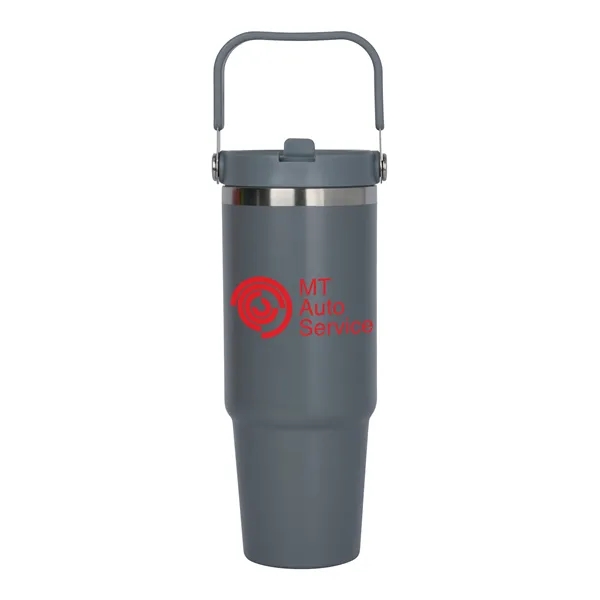 Nexo 30 oz. Recycled Double Wall Steel Travel Tumbler... from ASI 67866 Logomark/Valumark