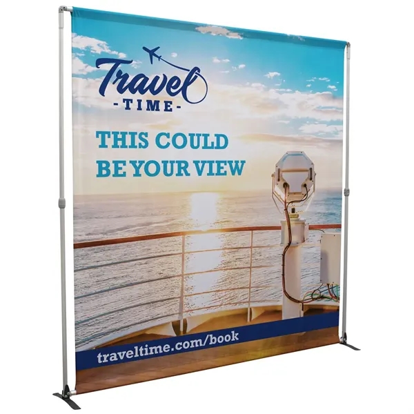 8' Bravo expanding display kit with single-sided, dye sublimated graphics.... from ASI 87188 Showdown Displays
