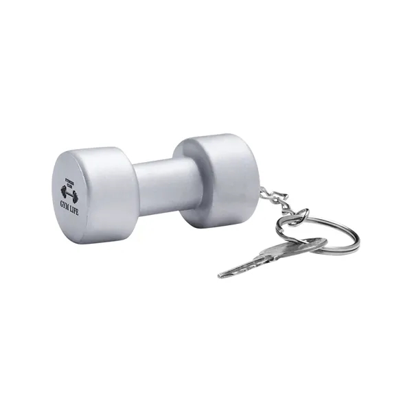 Dumbbell Shape Stress Ball Keychain... from ASI 79530 Prime Line