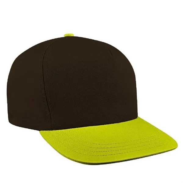 Order Custom High Crown Trucker, Cotton Twill, Snapback Baseball Caps. American... from ASI 73775 Unionwear