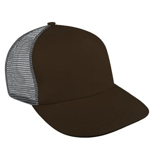 Order Custom High Crown Trucker, Cotton Twill/Mesh, Snapback Baseball Caps. American... from ASI 73775 Unionwear