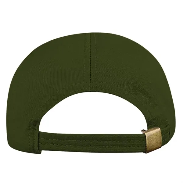 Order Custom Low Crown 5 Panel, Cotton Twill, Fabric Strap-Buckle Baseball... from ASI 73775 Unionwear