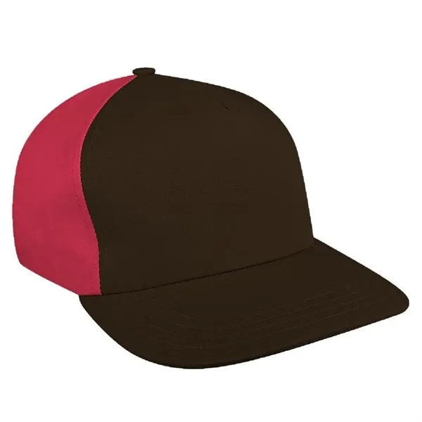 Order Custom Low Crown 5 Panel, Cotton Twill, Velcro Strap Baseball... from ASI 73775 Unionwear