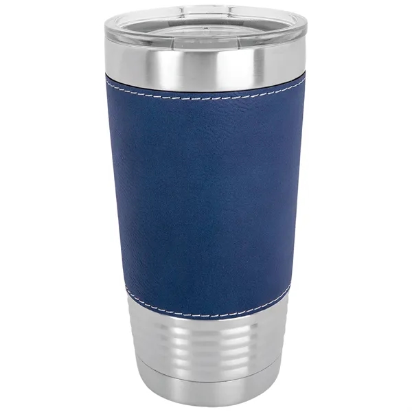 20 oz. stainless steel tumbler with double-wall vacuum insulation, clear lid... from ASI 74601 Calico