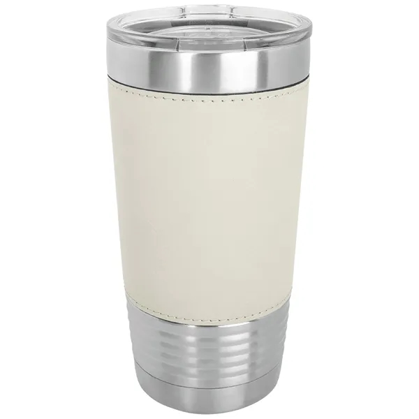 20 oz. stainless steel tumbler with double-wall vacuum insulation, clear lid... from ASI 74601 Calico