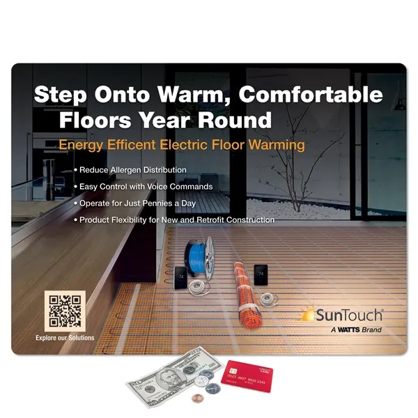 14"x19"x1/4" - Heavy Duty Fabric Counter Mat - Made in the... from ASI 49716 Digispec & CounterPoint / COUNTERPOINT®