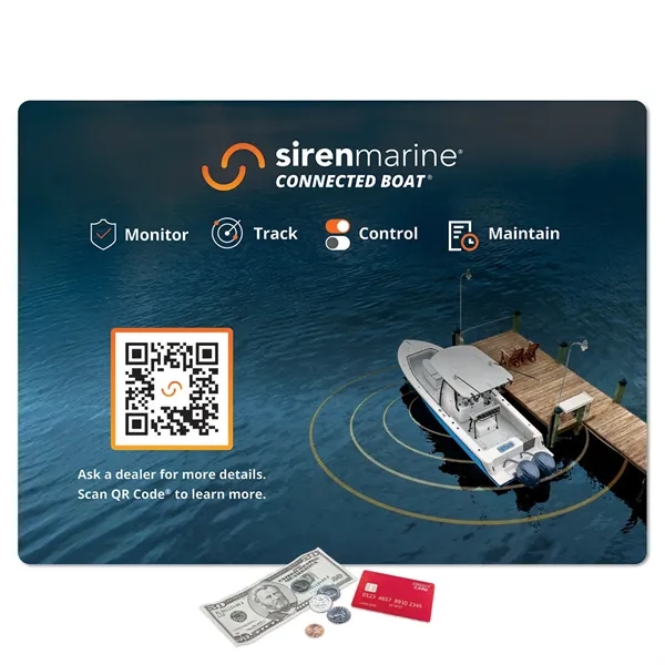 14" x 19" x 1/16" - Heavy Duty Fabric Counter Mat... from ASI 49716 Digispec & CounterPoint / COUNTERPOINT®