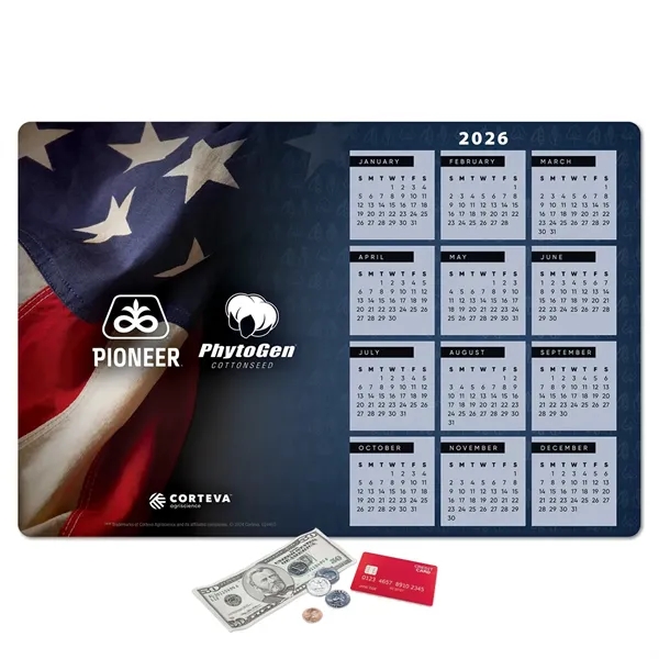 12" x 18" x 1/16" - Heavy Duty Fabric Calendar Counter... from ASI 49716 Digispec & CounterPoint / COUNTERPOINT®