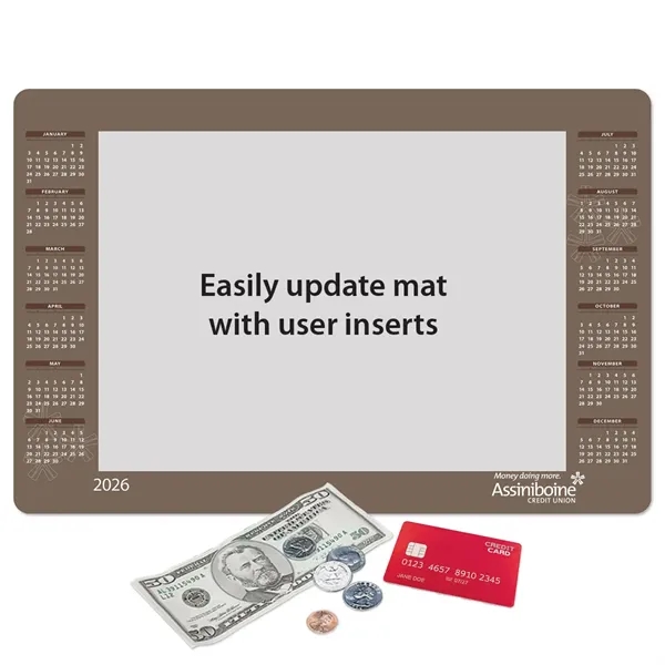 10"x15"x1/8" - Heavy Duty Window Calendar Counter Mat -Made in the... from ASI 49716 Digispec & CounterPoint / COUNTERPOINT®