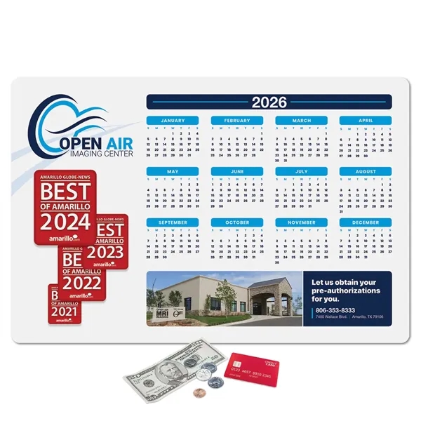 12"x18"x.020" - Ultra Thin Counter Mat- Made in the USA with... from ASI 49716 Digispec & CounterPoint / COUNTERPOINT®