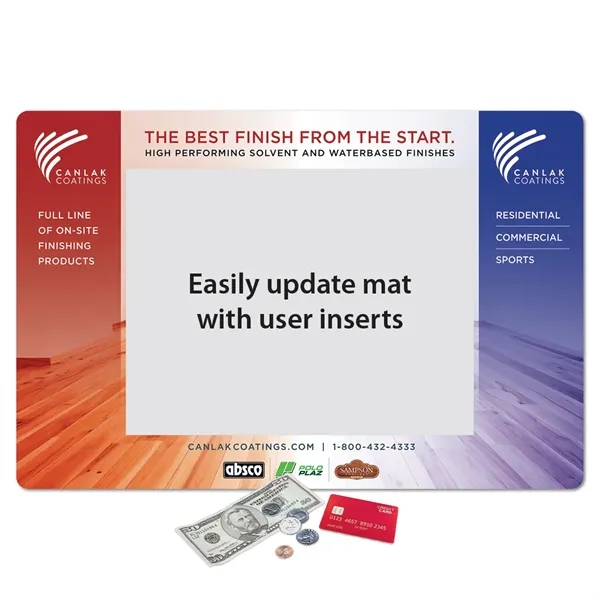 12" x 18" x 1/8" - Heavy Duty Window Counter Mat... from ASI 49716 Digispec & CounterPoint