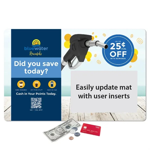 11" x 17" x 1/8" - Heavy Duty Window Counter Mat... from ASI 49716 Digispec & CounterPoint