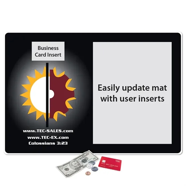 13"x19"x1/8" - DuraTec® Window Counter Mat- Made in the USA with... from ASI 49716 Digispec & CounterPoint / COUNTERPOINT®