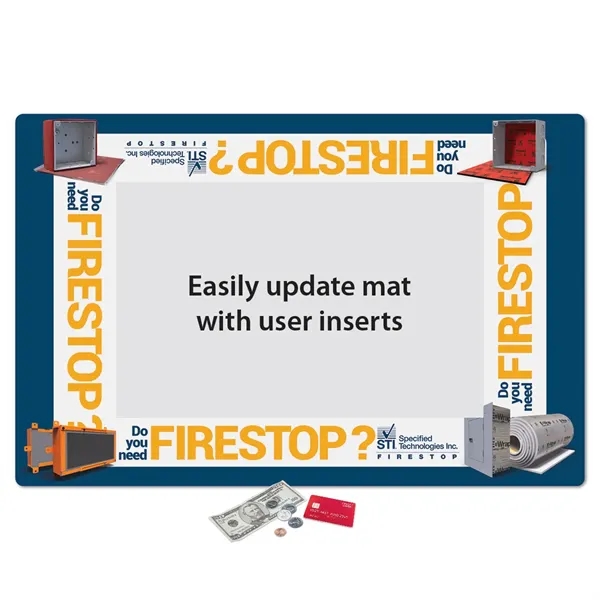 17"x26"x.020" - Ultra Thin Window Counter Mat- Made in the USA... from ASI 49716 Digispec & CounterPoint / COUNTERPOINT®