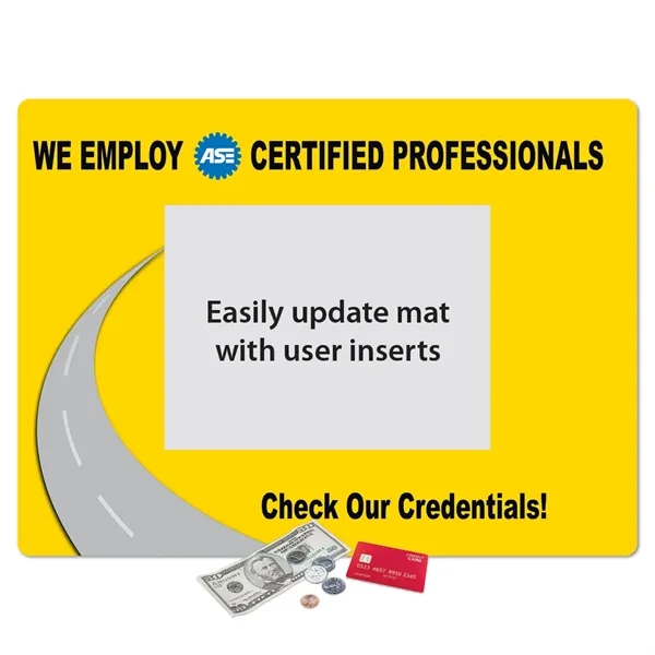 14" x 19" x 1/16" - Heavy Duty Window Counter Mat... from ASI 49716 Digispec & CounterPoint