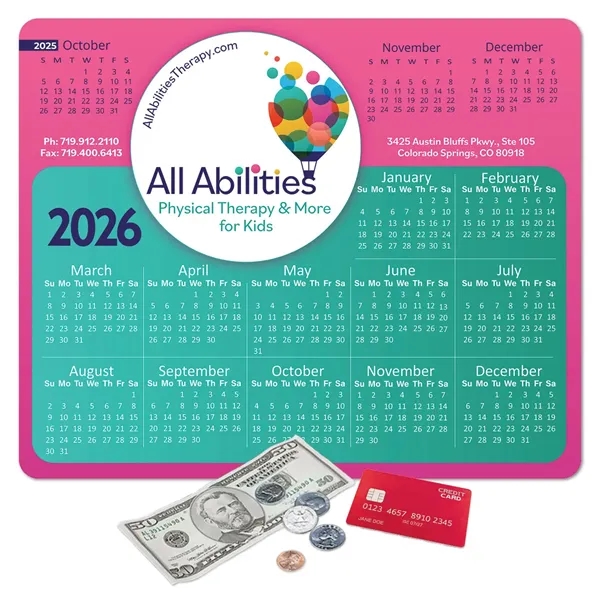 9"x11"x1/8" - DuraTec® Counter Mat- Made in the USA with USA... from ASI 49716 Digispec & CounterPoint / COUNTERPOINT®