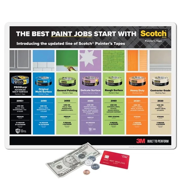 14"x19"x1/8" - DuraTec® Counter Mat- Made in the USA with USA... from ASI 49716 Digispec & CounterPoint / COUNTERPOINT®