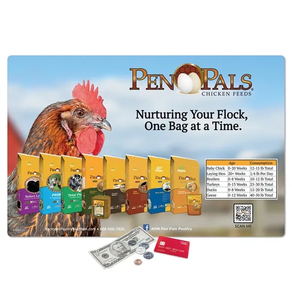 17"x26"x1/8" - DuraTec® Counter Mat- Made in the USA with USA... from ASI 49716 Digispec & CounterPoint / COUNTERPOINT®