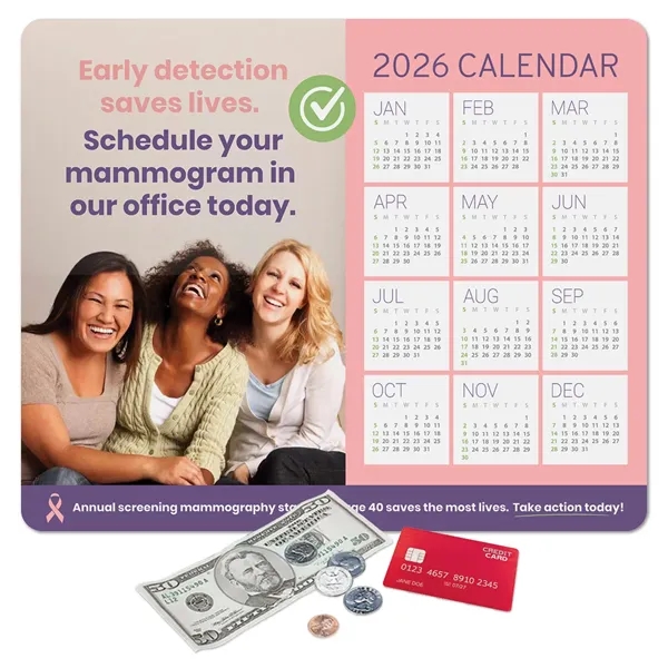 9"x11"x.015" - Ultra Thin Removable/Repositionable Counter Mat -Made in the USA!... from ASI 49716 Digispec & CounterPoint / COUNTERPOINT®