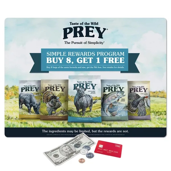 14"x19"x1/16" - Heavy Duty Counter Mat-Made in the USA with US... from ASI 49716 Digispec & CounterPoint / COUNTERPOINT®