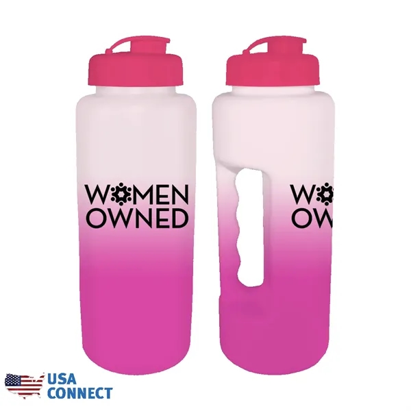 Mood™ 32 oz. Grip Bottle with Flip Top Cap - USA... from ASI 30270 Aakron Line