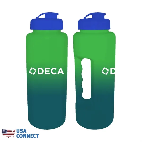 Mood™ 32 oz. Grip Bottle with Flip Top Cap - USA... from ASI 30270 Aakron Line