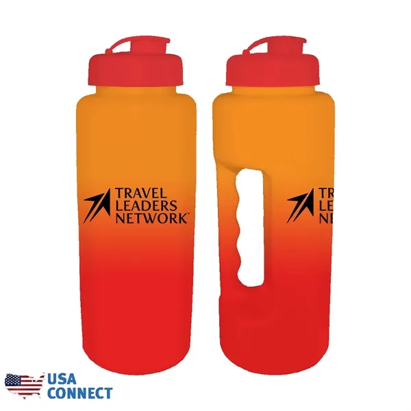 Mood™ 32 oz. Grip Bottle with Flip Top Cap - USA... from ASI 30270 Aakron Line