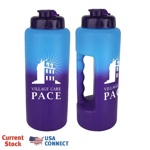 Mood™ 32 oz. Grip Bottle with Flip Top Cap - USA... from ASI 30270 Aakron Line