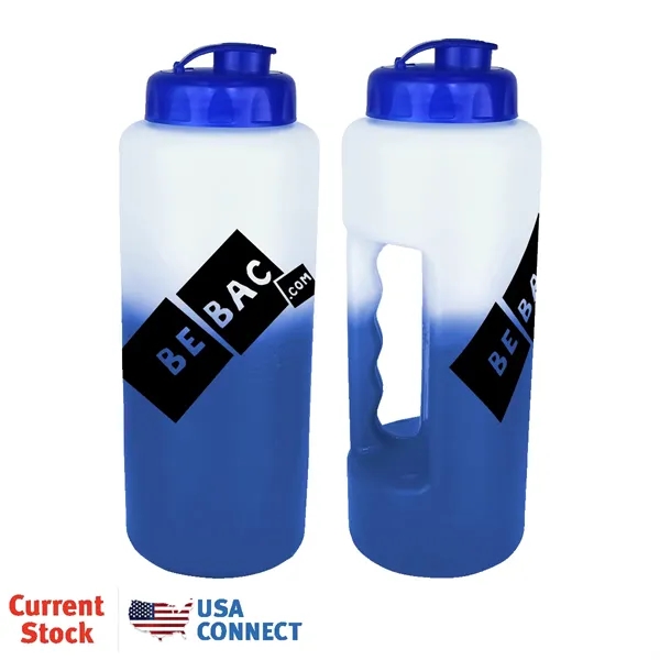 Mood™ 32 oz. Grip Bottle with Flip Top Cap - USA... from ASI 30270 Aakron Line
