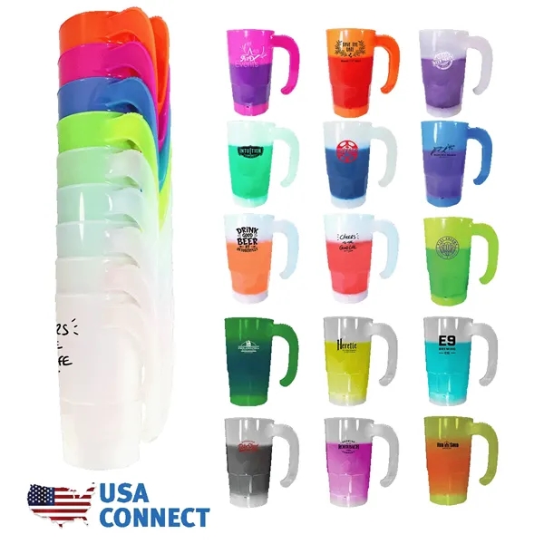 Mood™ 20 oz. Stackable Beer Stein (1 Side), Full Color Dig... from ASI 30270 Aakron Line