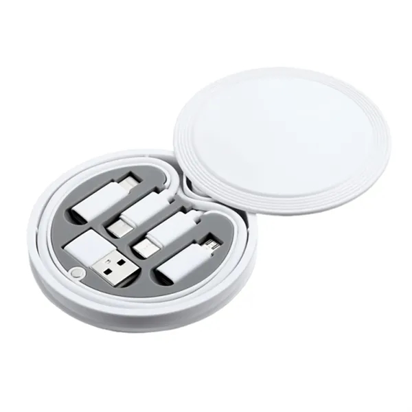 5 in 1 charging cable with keyring box plus 1 color... from ASI 37218 Athena Promo (tm)