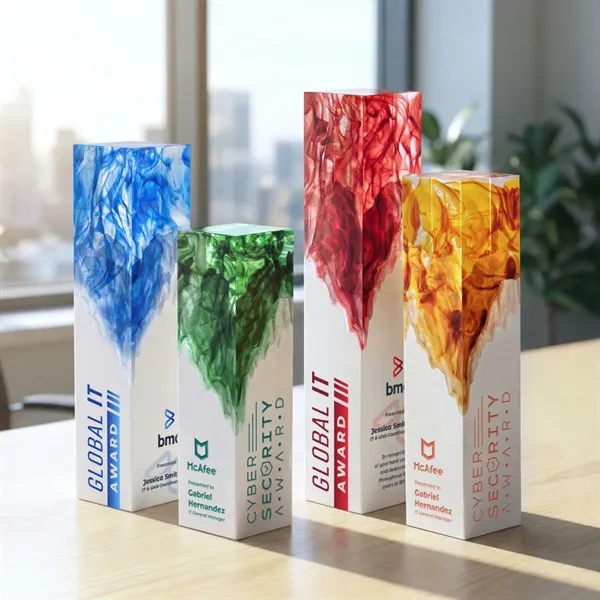 The striking Brandino VividPrint™ Award, is a symbol of excellence and... from ASI 84592 St Regis Group / St Regis