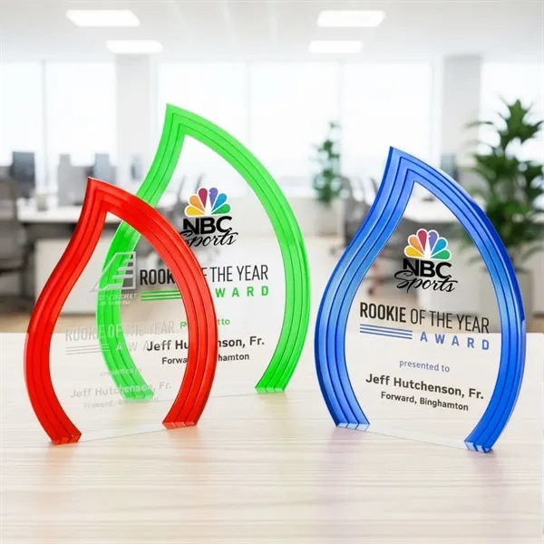 Tidworth Blaze VividPrint™ Award - Blue... from ASI 84592 St Regis Group / St Regis