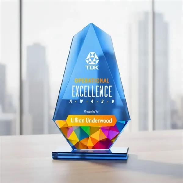 The Winstead VividPrint™ Award embodies true elegance with its beveled edge... from ASI 84592 St Regis Group / St Regis