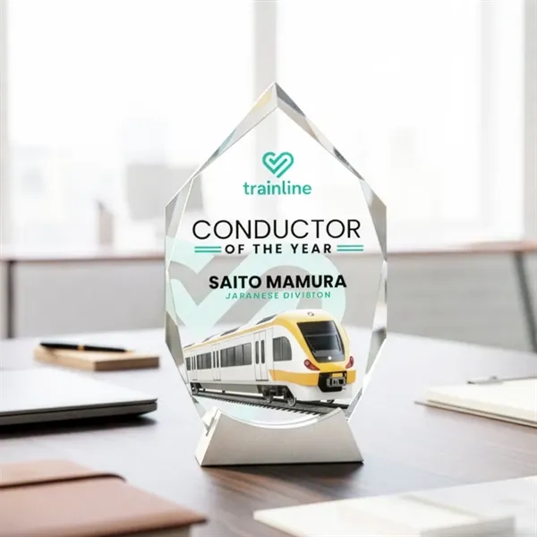 The Westmore VividPrint™  Award is a striking recognition piece crafted... from ASI 84592 St Regis Group / St Regis