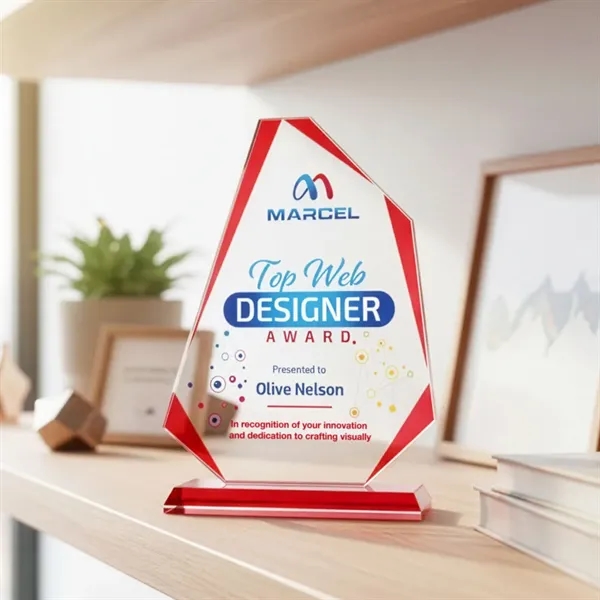 Hillmont VividPrint™ Award - Red... from ASI 84592 St Regis Group / St Regis