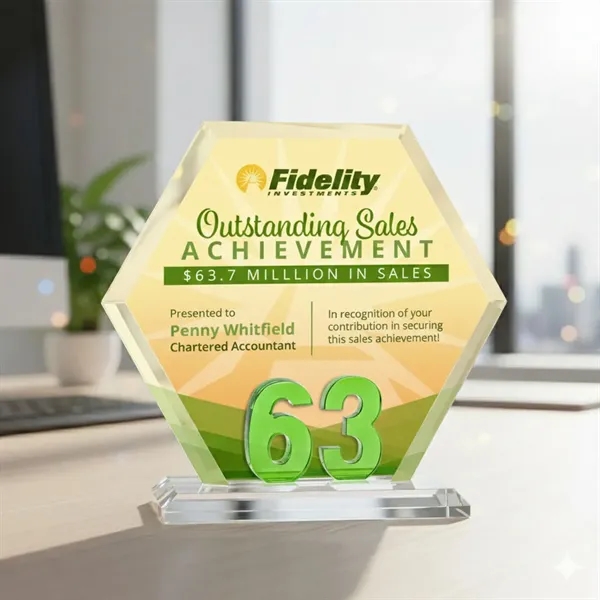 Mark a milestone in your organization with our Starfire Crystal Riviera... from ASI 84592 St Regis Group / St Regis