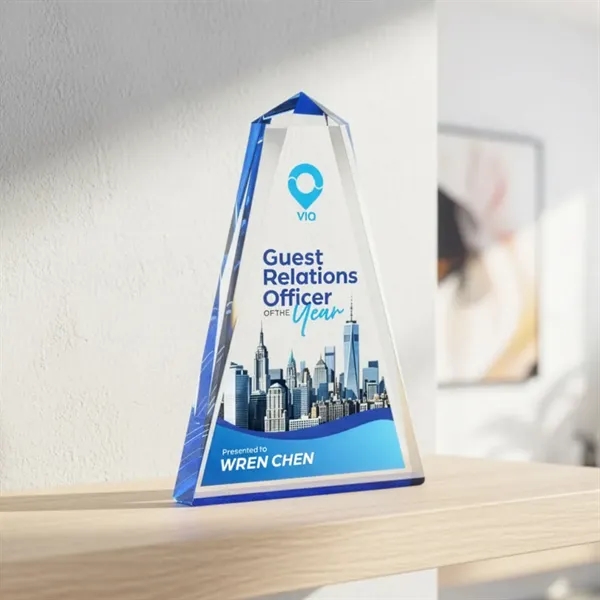 The Cotswold VividPrint™ Award is an Elegant optical crystal award with... from ASI 84592 St Regis Group / St Regis