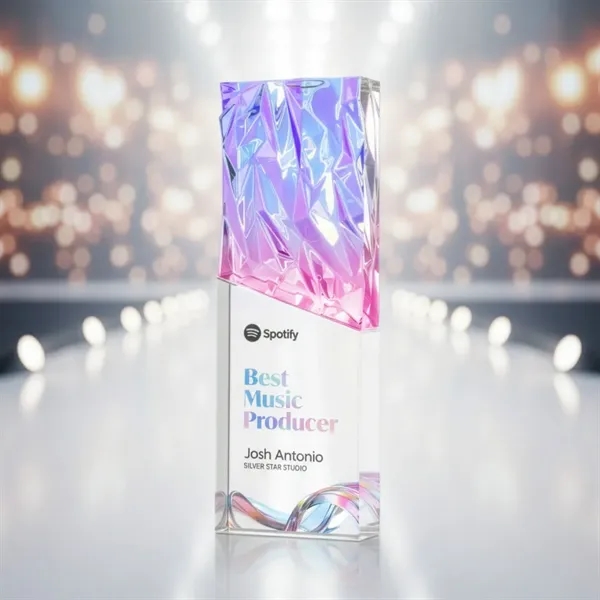 The Ophelia VividPrint™ Award is a striking piece crafted from Optical... from ASI 84592 St Regis Group / St Regis