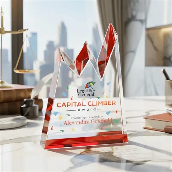 Alpine VividPrint™ Award - Red... from ASI 84592 St Regis Group / St Regis