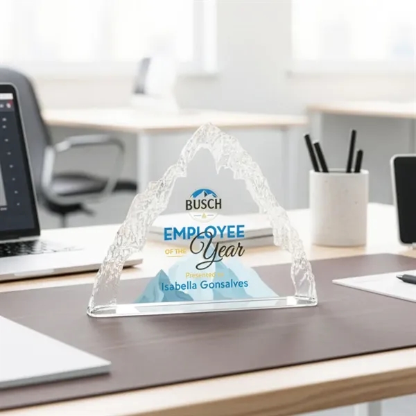 The Vermont VividPrint™ Award is a beautiful mountain cut and frosted... from ASI 84592 St Regis Group / St Regis