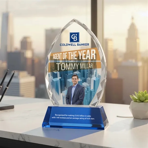 Optical Wilton VividPrint™ Award on different color Newhaven bases... from ASI 84592 St Regis Group / St Regis