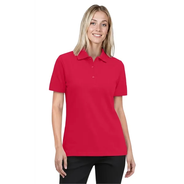 Blue Generation - Women's Pocketless Ultra-Lux Polo... from ASI 86018 Scrub Authority
