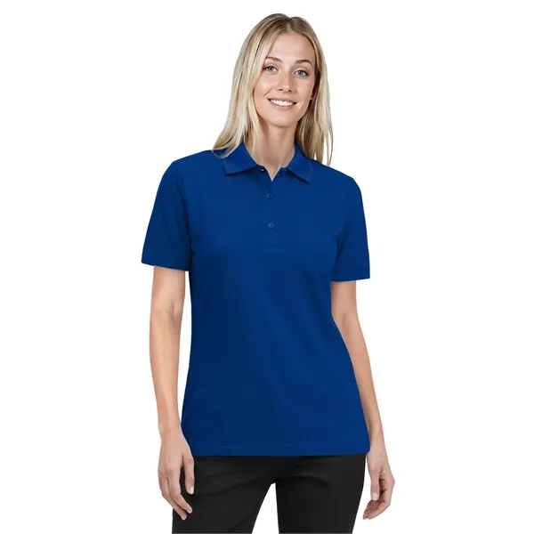 Blue Generation - Women's Pocketless Ultra-Lux Polo... from ASI 86018 Scrub Authority