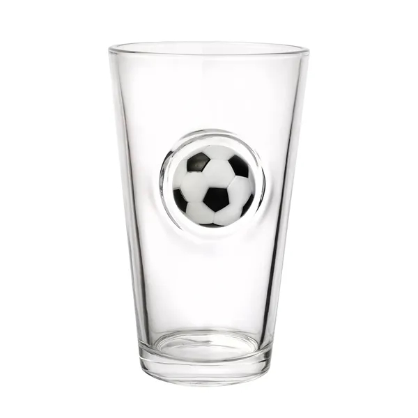 14 oz Soccer Glass... from ASI 46755 Cosmo Promos