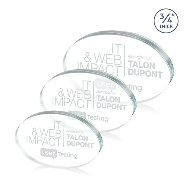 The Baldus Oval award is made from Starfire Crystal and available... from ASI 84592 St Regis Group / St Regis