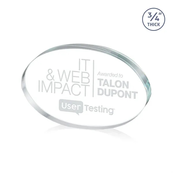 The Baldus Oval award is made from Starfire Crystal and available... from ASI 84592 St Regis Group / St Regis