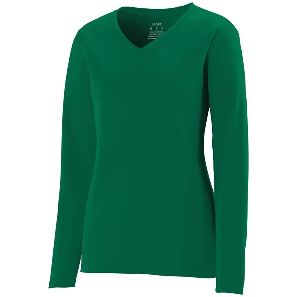 T-shirt made of 100%polyester wicking knit with a ladies' fit and... from ASI 37461 Augusta Sportswear / Augusta Sportswear, Inc. d/b/a Momentec Brands