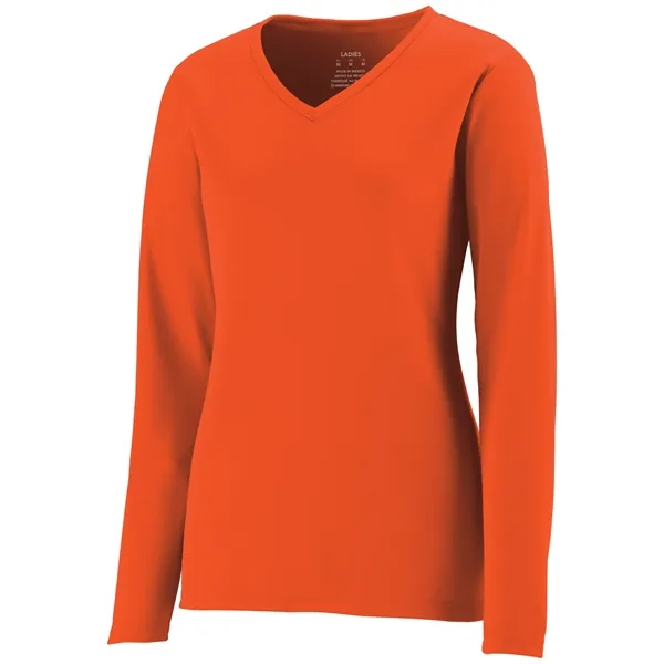 T-shirt made of 100%polyester wicking knit with a ladies' fit and... from ASI 37461 Augusta Sportswear / Augusta Sportswear, Inc. d/b/a Momentec Brands